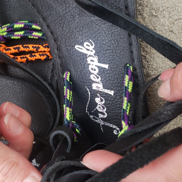 Free People La Jolla wrap lace-up sandals - Picture 8 of 10